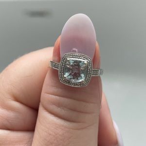 Aquamarine Ring